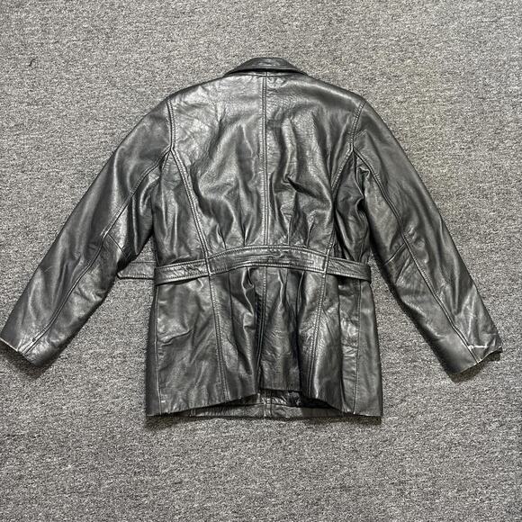 Vintage new york company leather coat - Picture 2 of 6